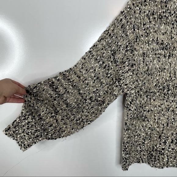 Moon River Speckled Oversized Chunky Sweater Xsmall - Picture 3 of 5